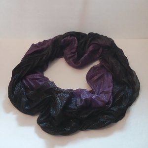 Purple Sparkly Scarf